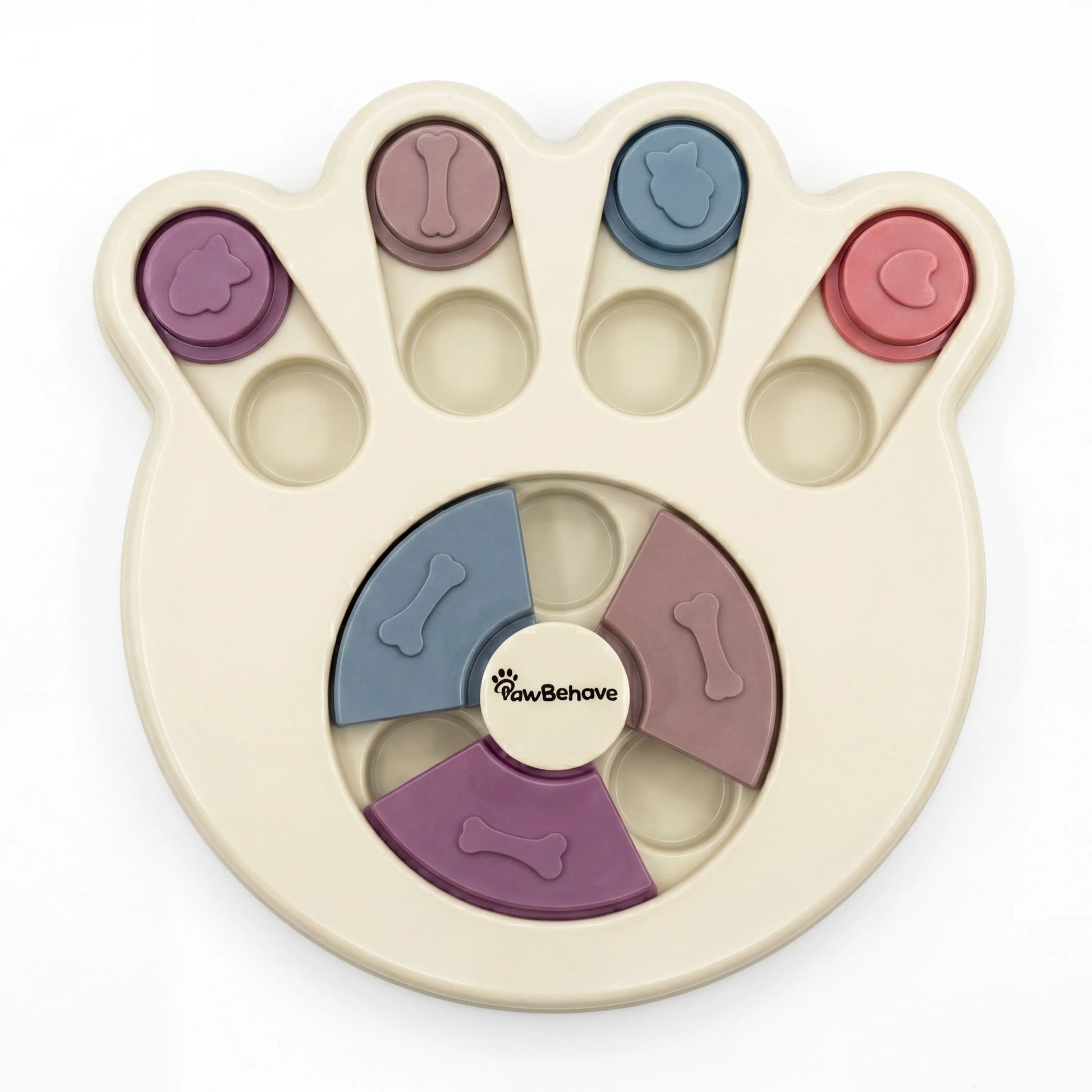 Interactive Dog Puzzle Toy and Slow Feeder Bowl - Level 1 Treat Dispenser for Mental Stimulation, Healthy Digestion, and Engaging Mealtime Activities